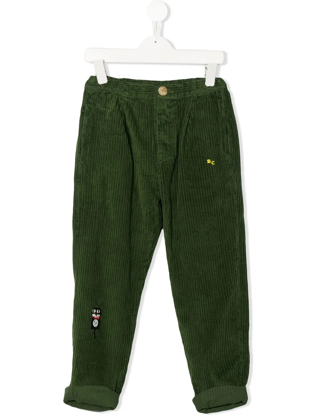 

Bobo Choses pantalones con logo bordado - Verde