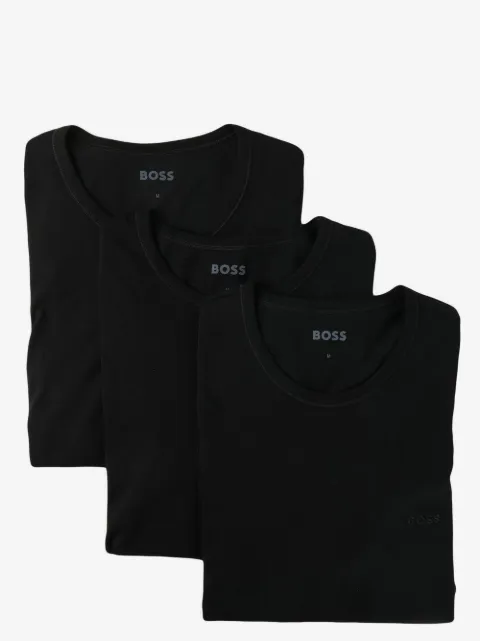 BOSS set de tres playeras con cuello redondo