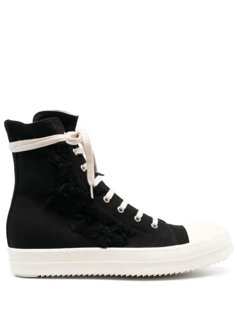 Rick Owens DRKSHDW Broken high-top sneakers