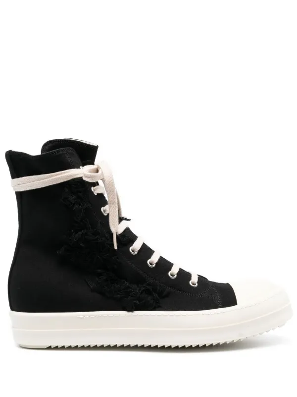 Rick Owens DRKSHDW Broken ハイカット スニーカー - Farfetch