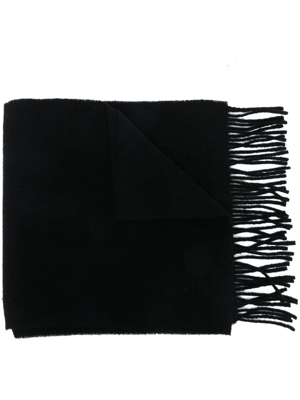 

Paul Smith embroidered-heart wool scarf - Black