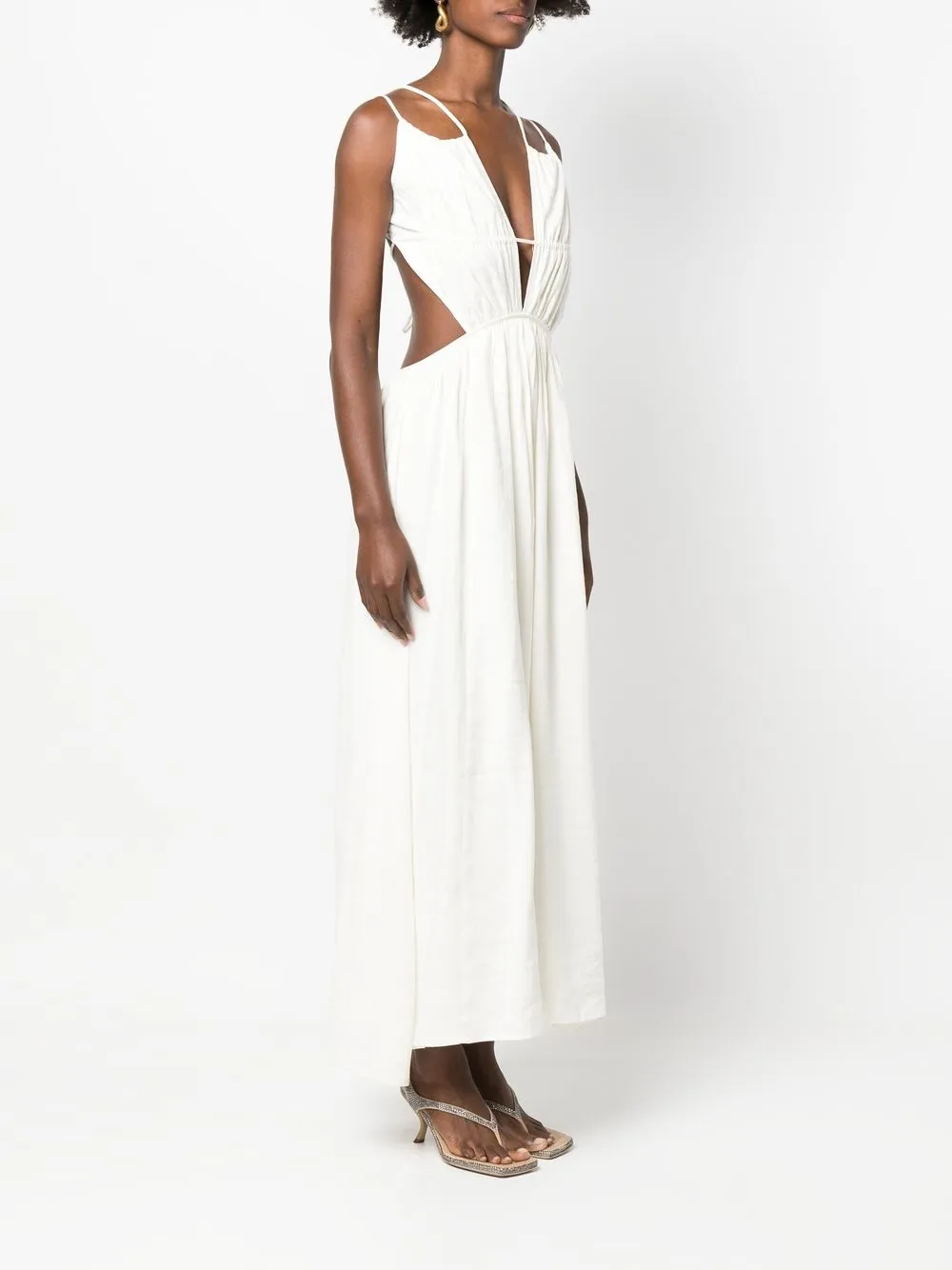 cult gaia open back dress