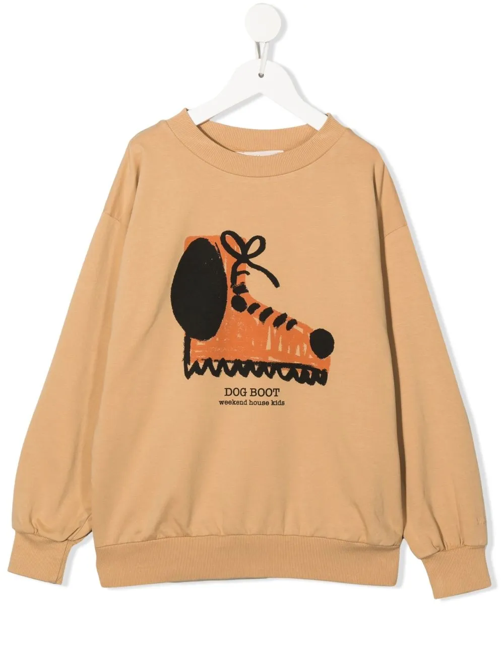 

Weekend House Kids. sudadera con estampado gráfico - Marrón