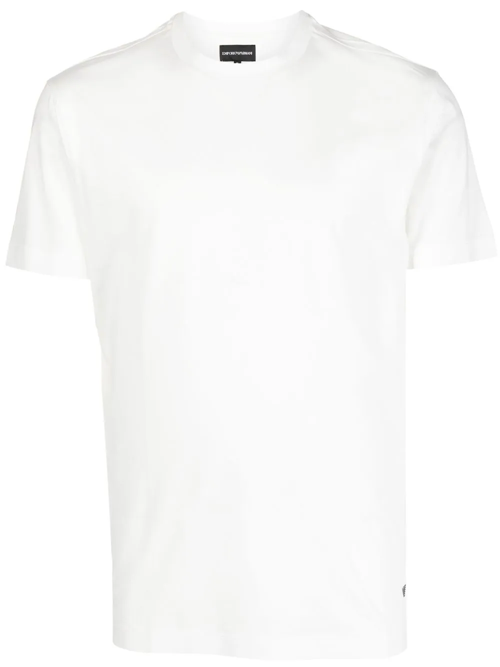 

Emporio Armani logo-patch short-sleeve T-shirt - White