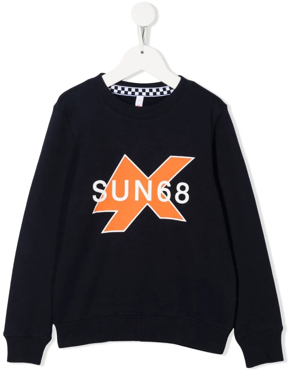 

Sun 68 sudadera con logo estampado - Azul