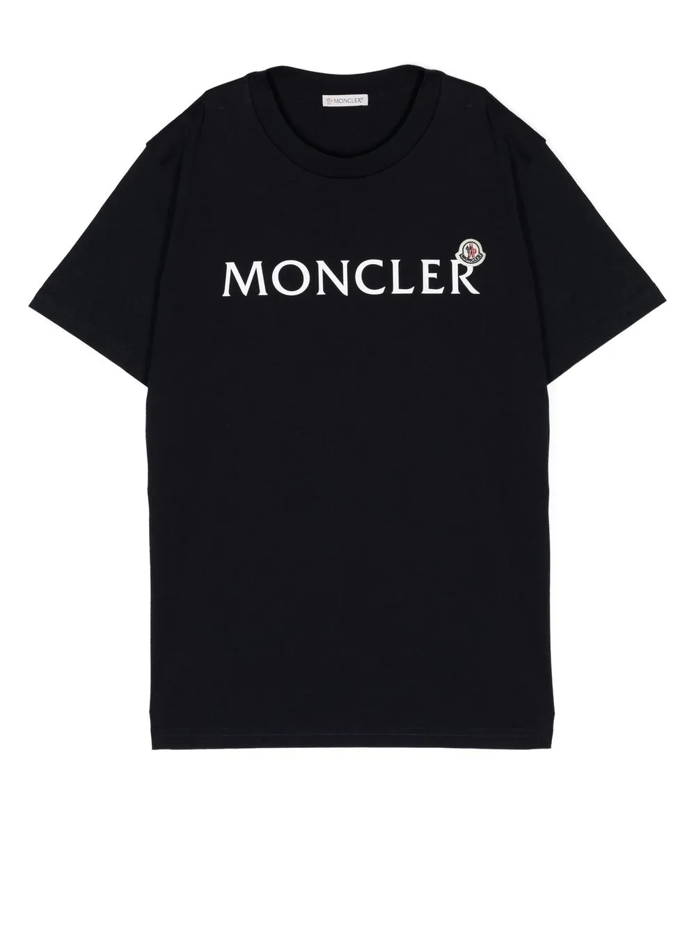 

Moncler Enfant playera con logo estampado - Azul