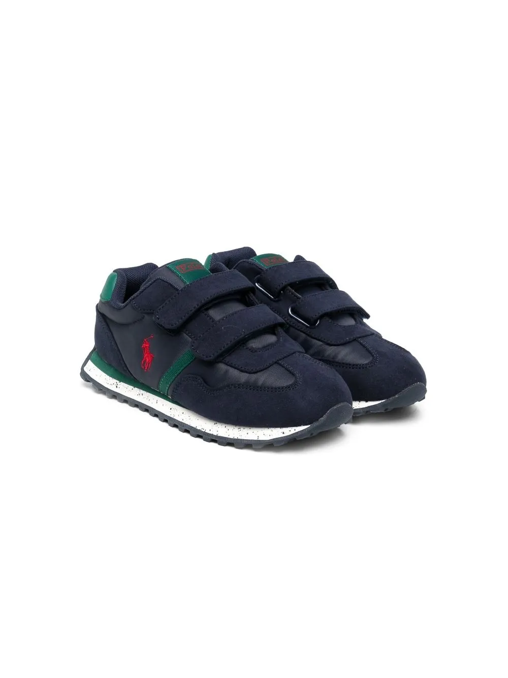 

Polo Ralph Lauren Polo Pony touch-strap trainers - Blue