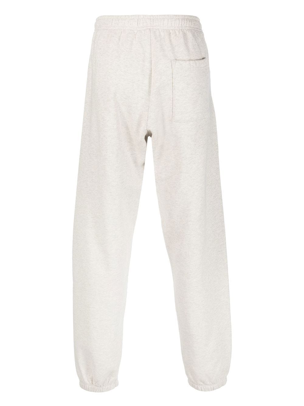 Shop Sporty And Rich Logo-print Tracksuit Bottoms In Grey