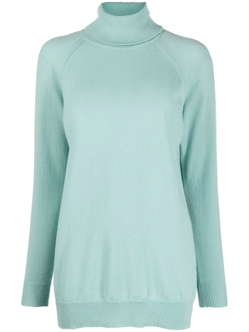 

Drumohr roll neck cashmere jumper - Blue