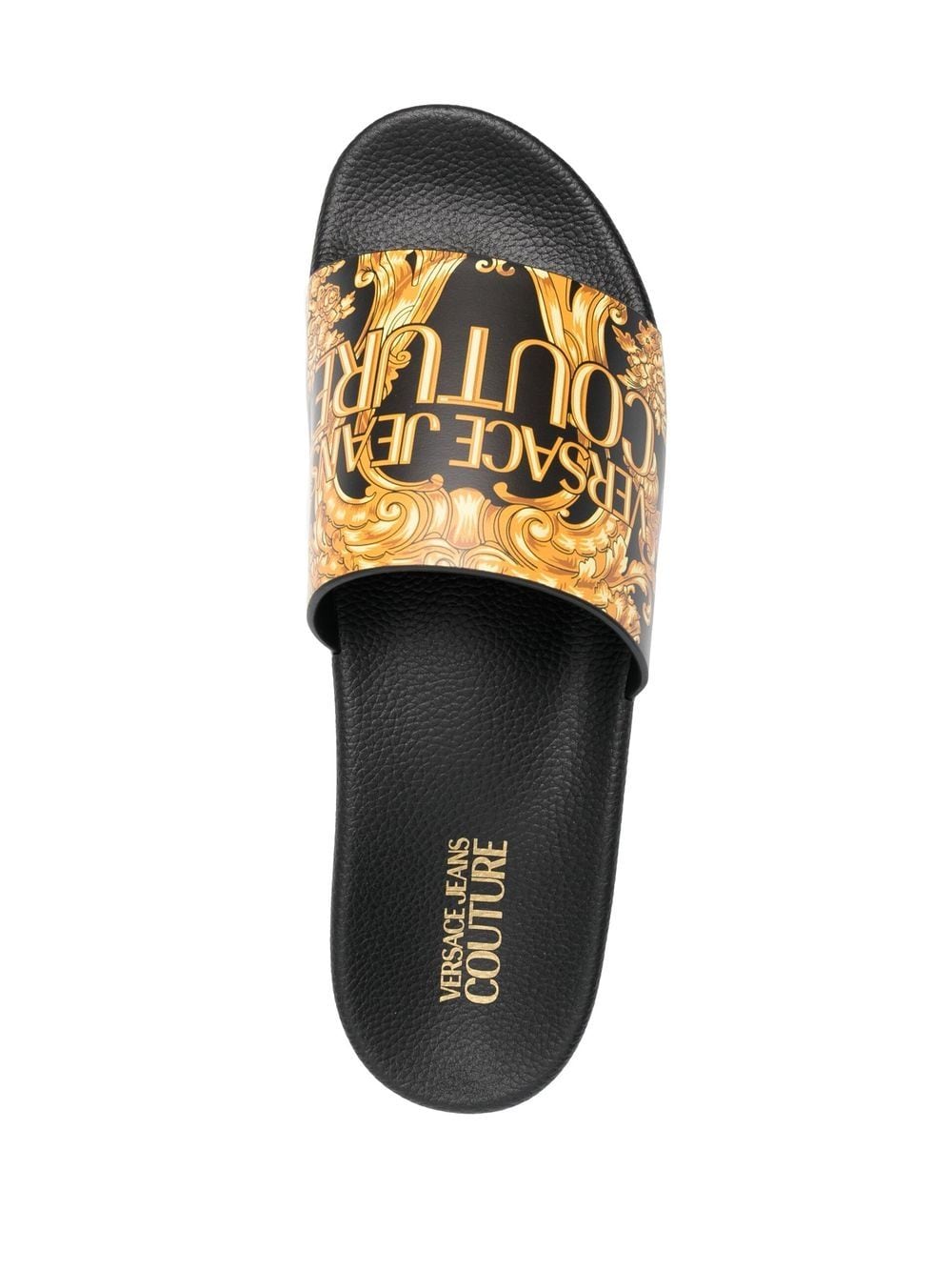 Versace Jeans Couture Barocco-print Slides - Farfetch