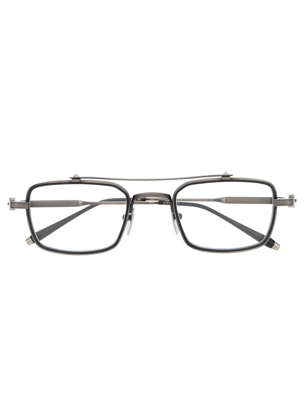 

Akoni lentes con armazón rectangular - Gris