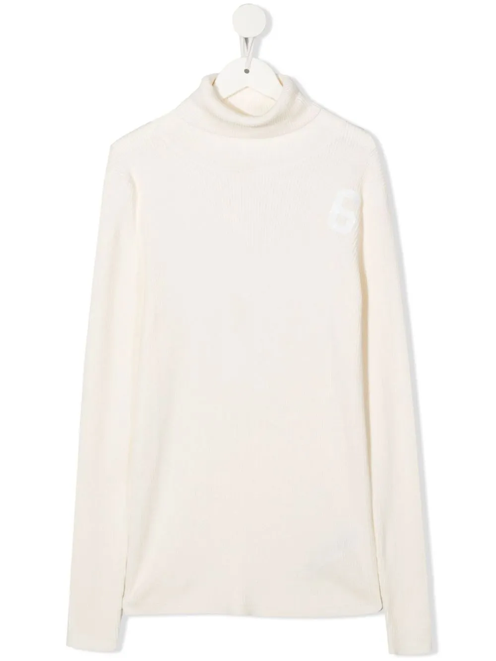 

MM6 Maison Margiela Kids suéter con logo estampado - Neutro