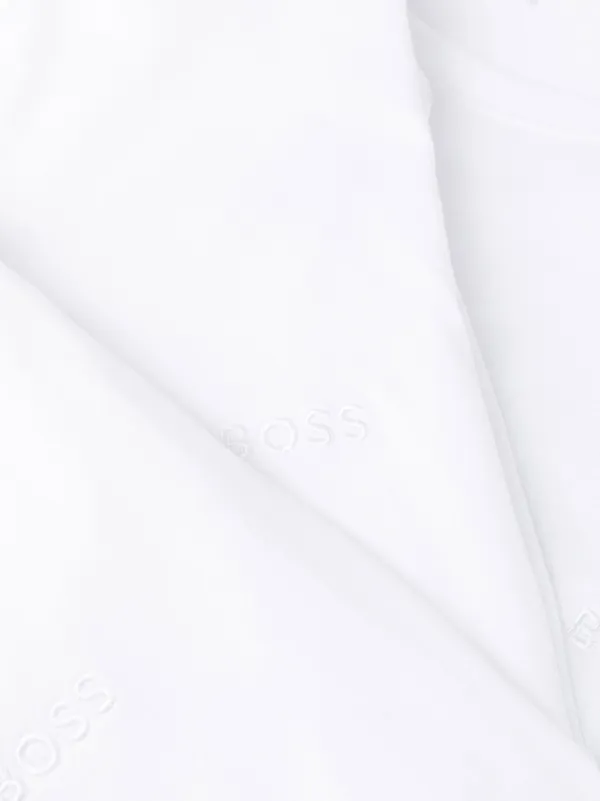 【関税込み】BOSS ホワイト クルーネックTシャツ BOSS - 【BOSS】NEWロゴ Tシャツ (ホワイト) / ユニセックス