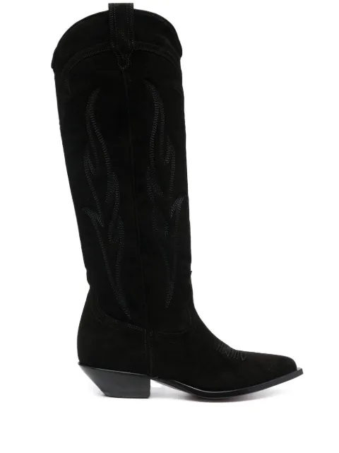Sonora pointed-toe suede boots
