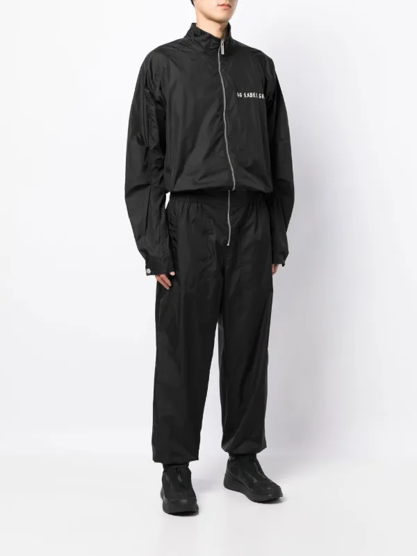 44 LABEL GROUP logo-print Bomber Jacket | Black | FARFETCH AO