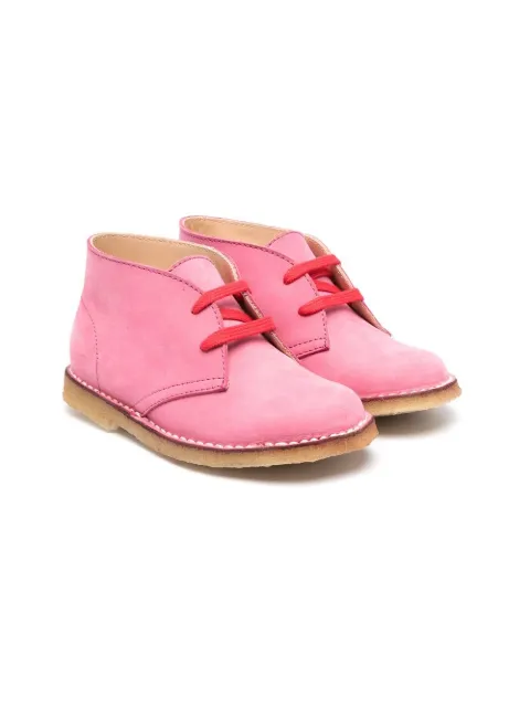 Gallucci Kids lace-up suede boots