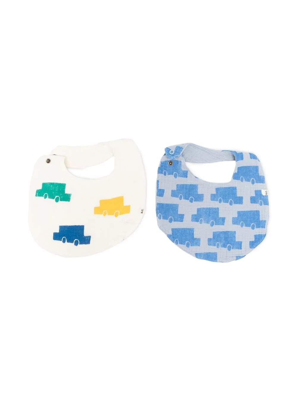 

Bobo Choses pack de dos baberos con estampado gráfico - Blanco