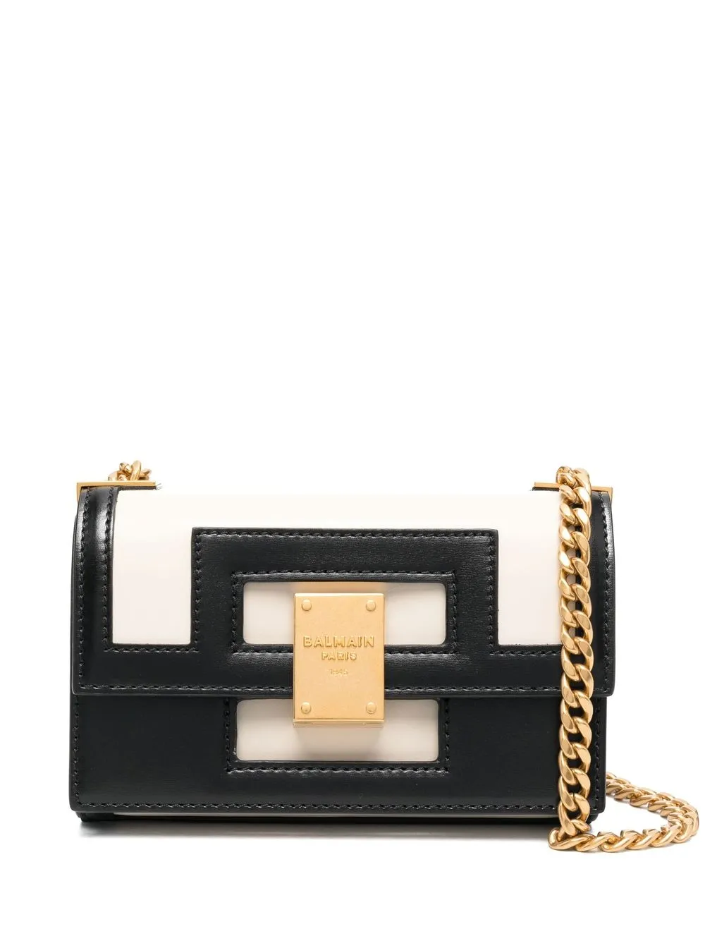 

Balmain bolsa crossbody con cadena 1945 - Neutro