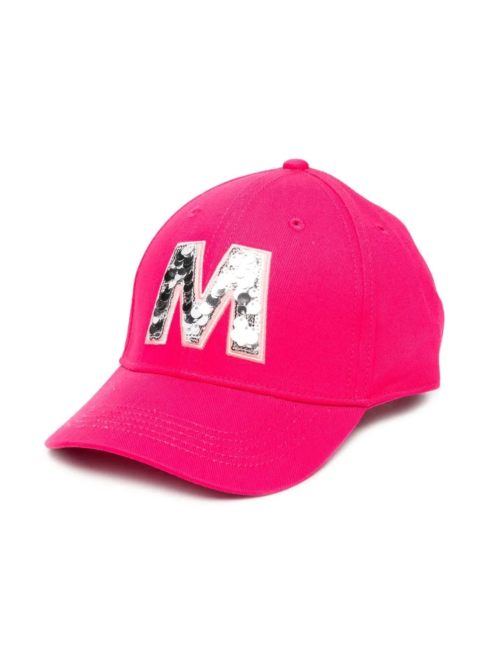 

Marni Kids gorra bordado con lentejuelas - Rosado