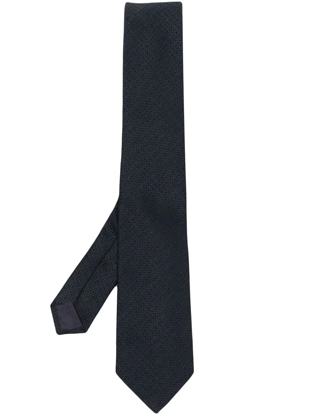 

Tagliatore woven silk tie - Blue