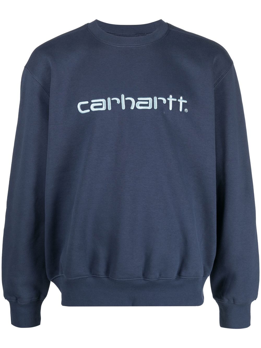 

Carhartt WIP sudadera con cuello redondo y logo bordado - Azul