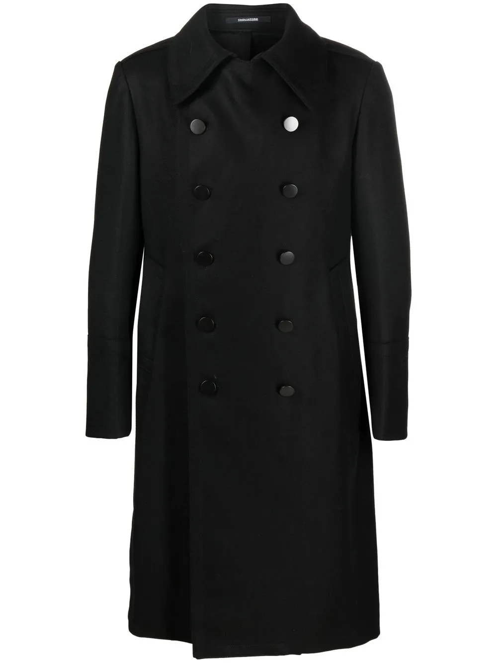 

Tagliatore double-breasted wool coat - Black