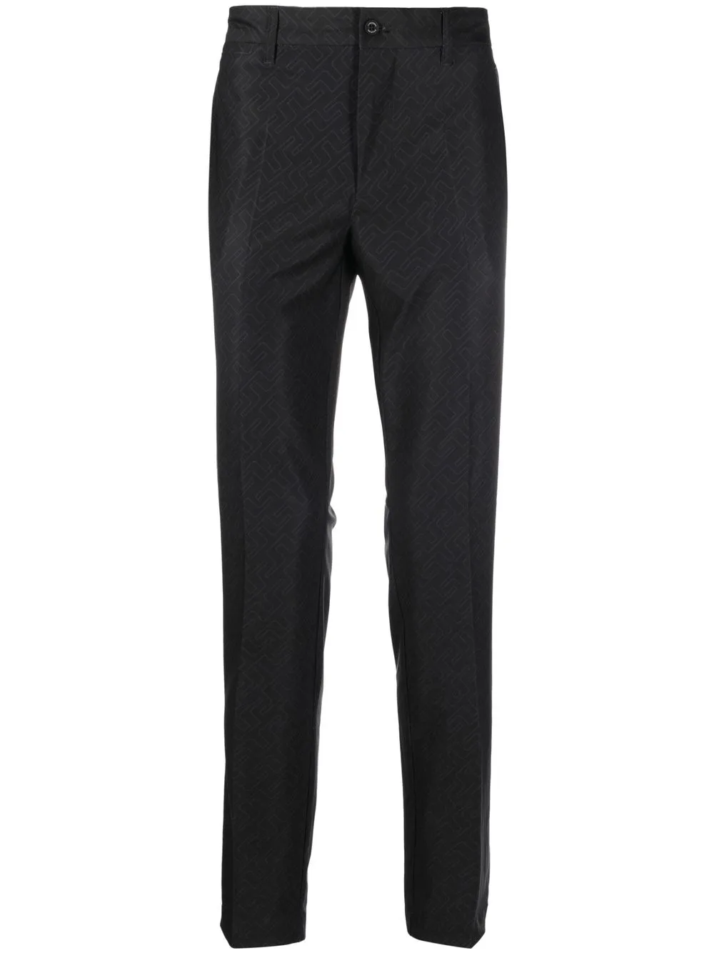 

J Lindeberg Ellot-print tailored trousers - Black