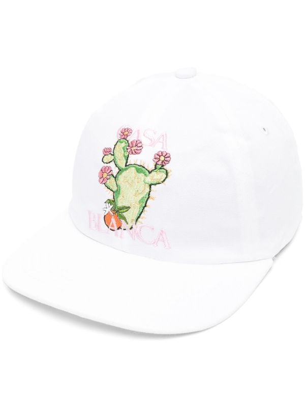 Casablanca La Joueuse logo-embroidered Cap - Farfetch