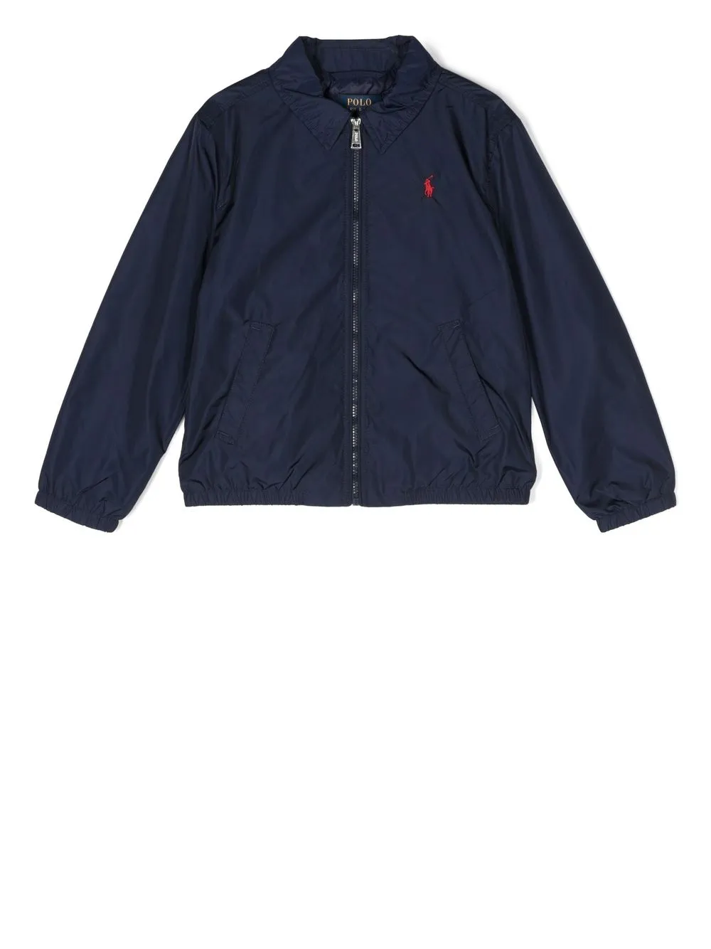 

Ralph Lauren Kids chamarra con logo bordado - Azul