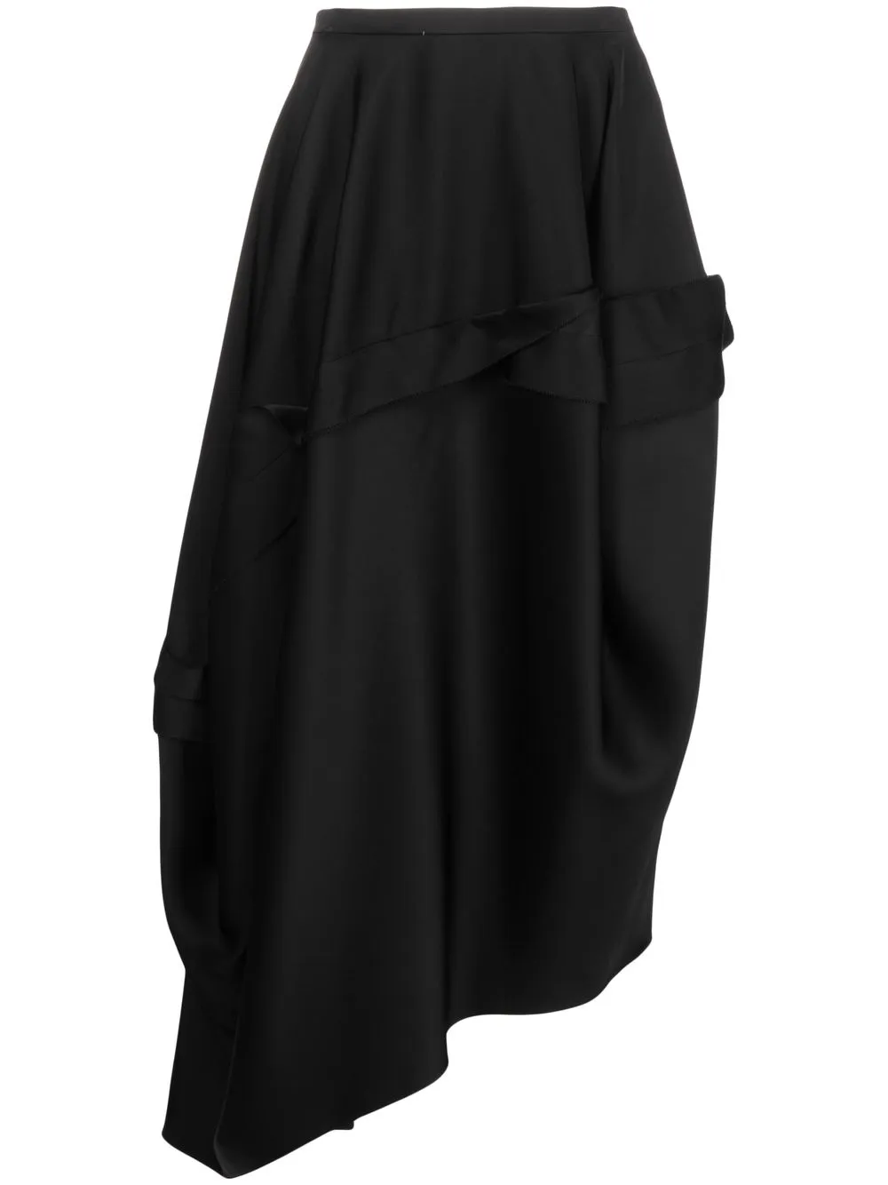 

Alexander McQueen asymmetric balloon skirt - Black