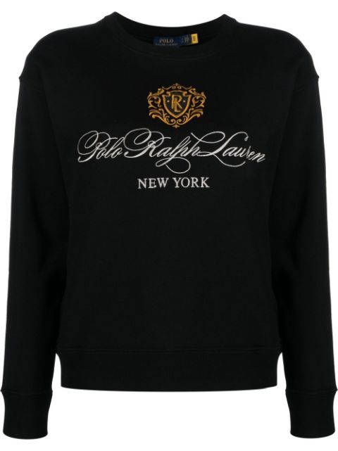 Polo Ralph Lauren logo-embroidered cotton sweatshirt