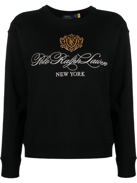 Polo Ralph Lauren logo-embroidered cotton sweatshirt