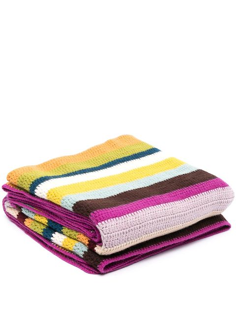 The Elder Statesman Busy Stripe Decke
