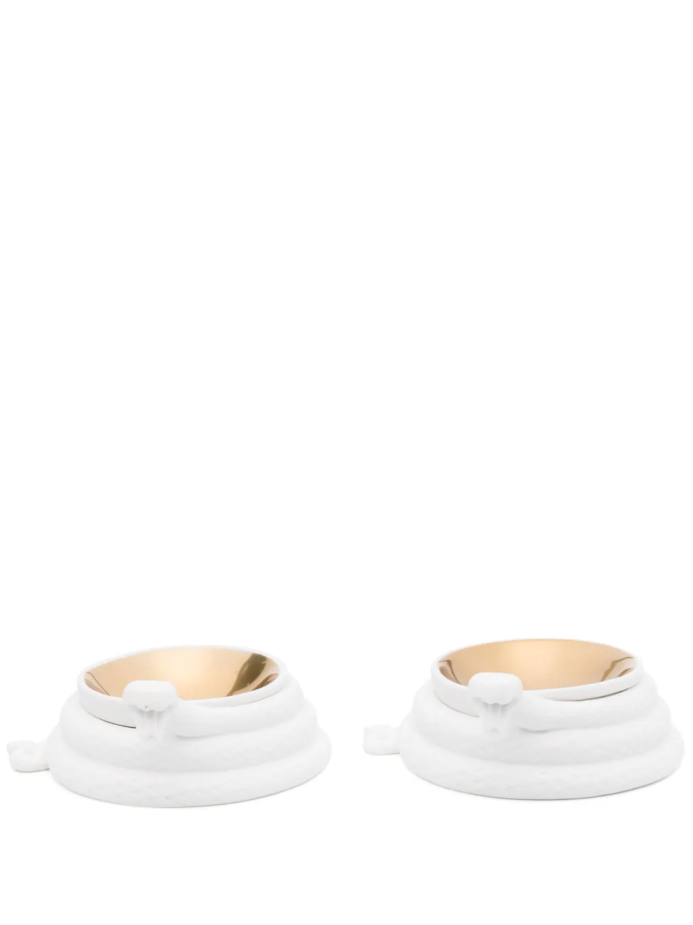 Shop Jonathan Adler Eden Salt And Pepper Cellars In White