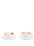 Jonathan Adler Eden salt and pepper cellars - White