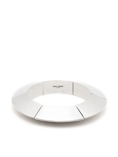 Saint Laurent brazalete transparente