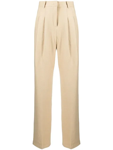 The Frankie Shop pantalon en laine Layton à plis