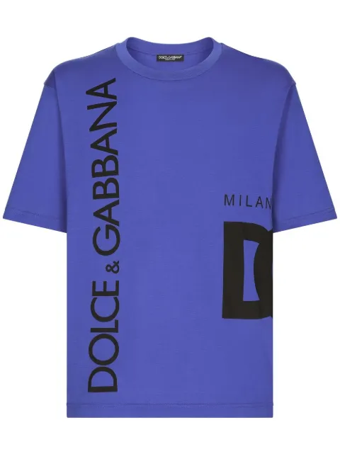 Dolce & Gabbana logo-print cotton T-shirt