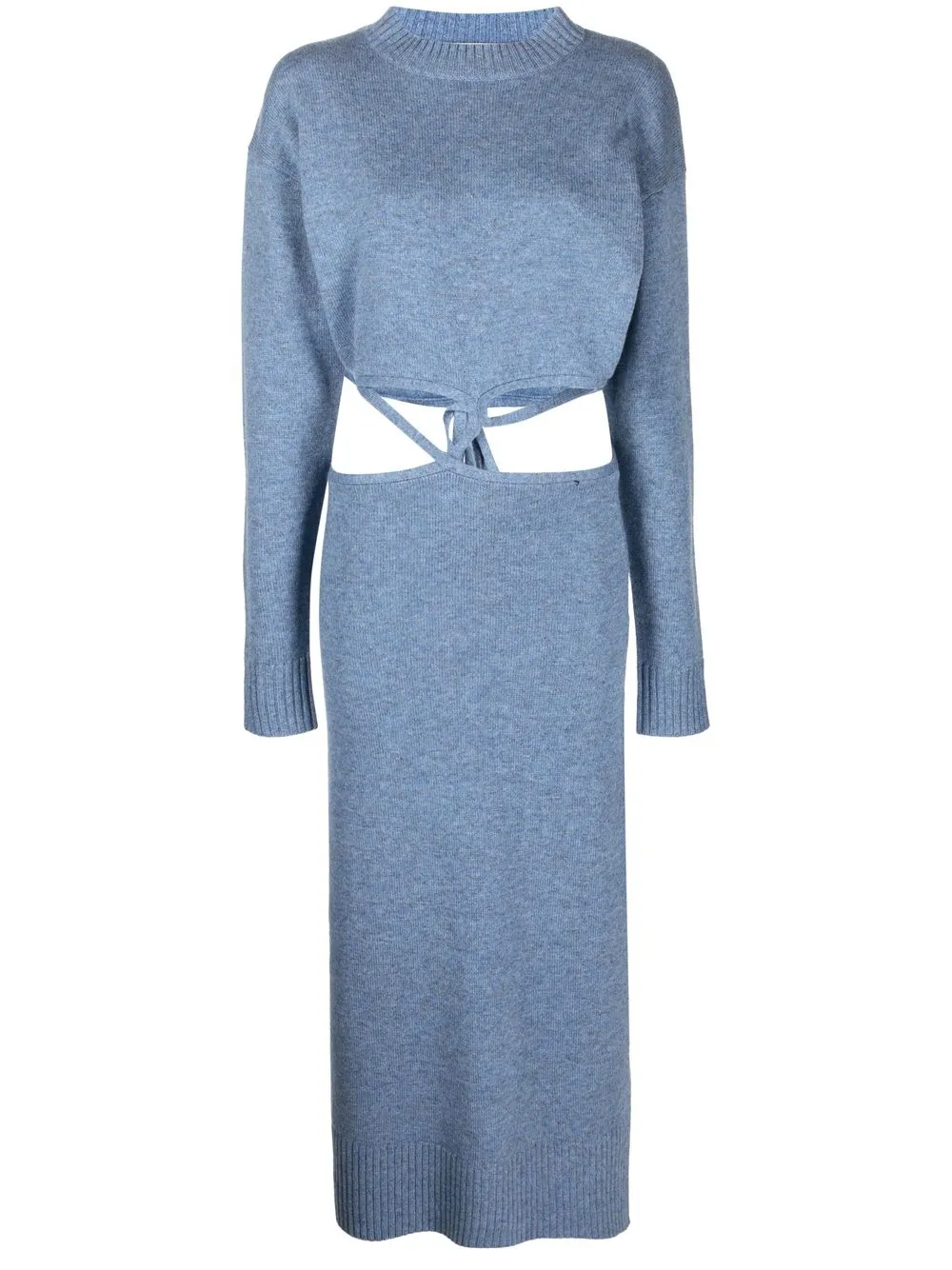 

Christopher Esber cut-out detail midi dress - Blue