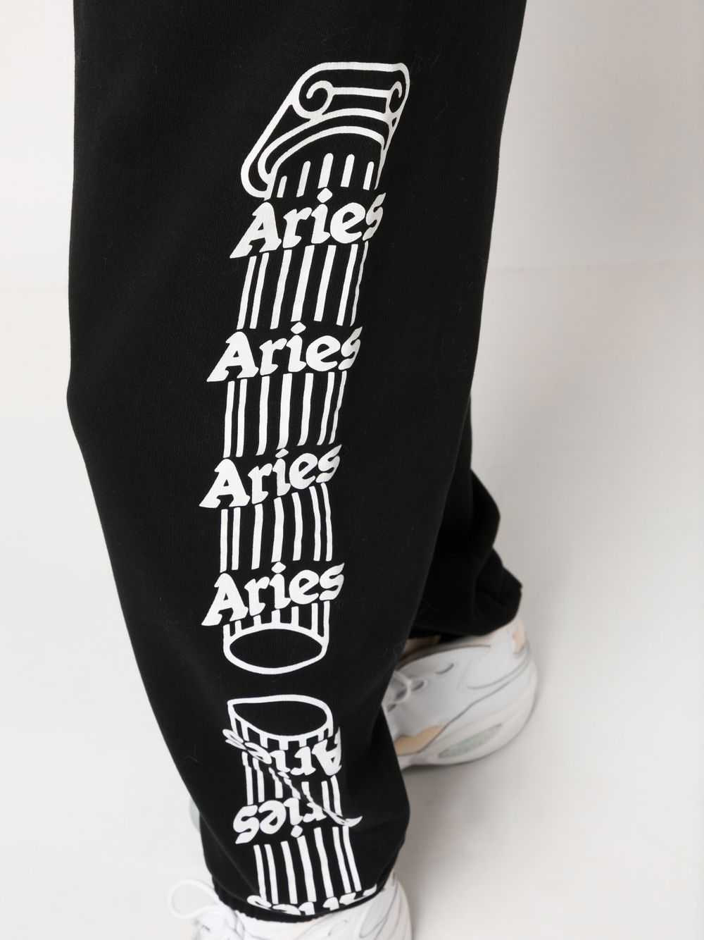 Aries Column logo-print Sweatpants - Farfetch