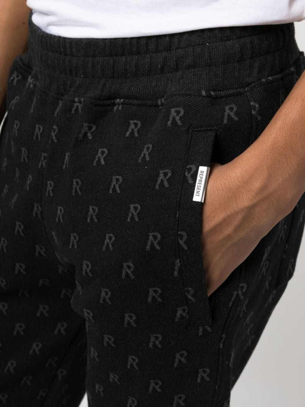 Represent Intarsia Initial Sweatpants