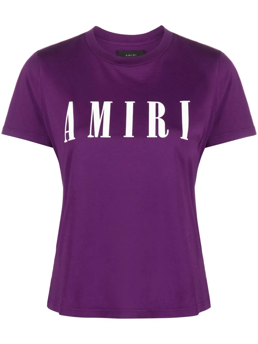 

AMIRI playera con logo estampado - Morado