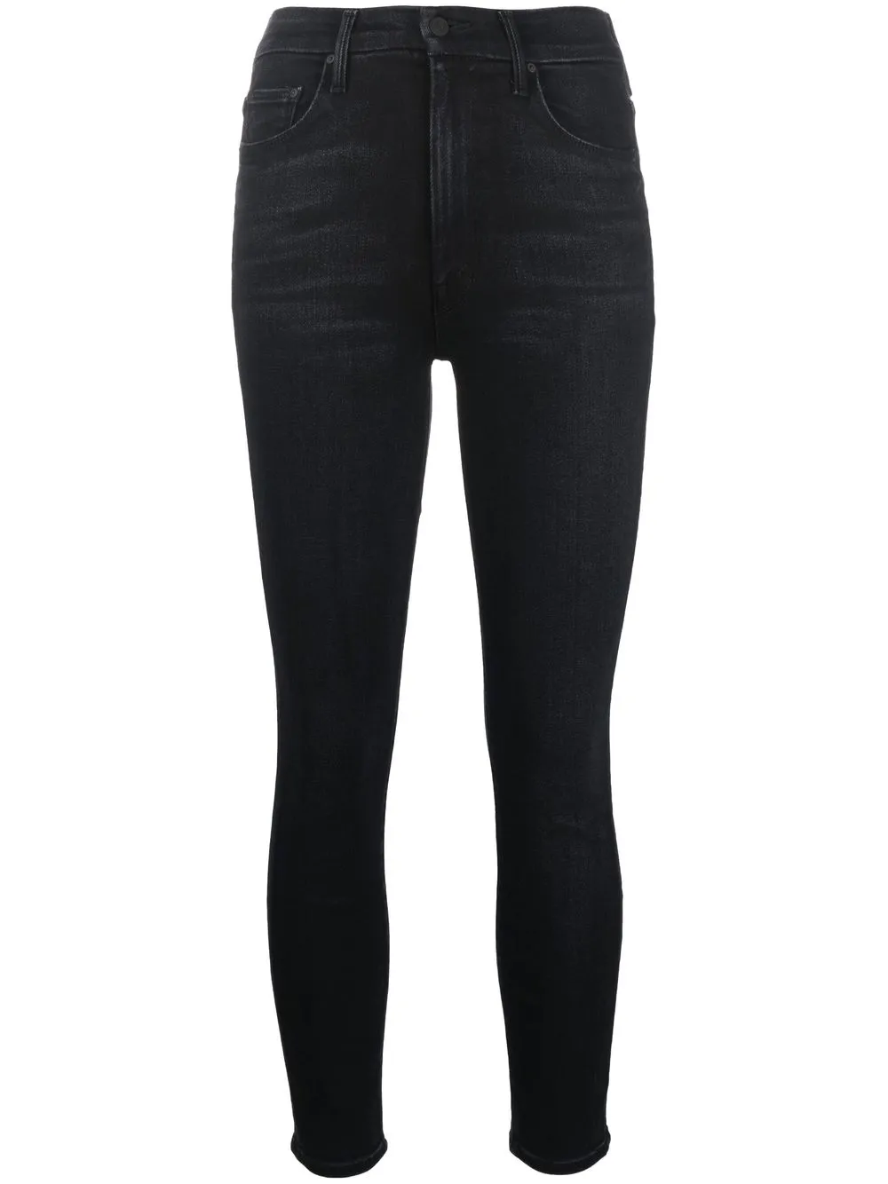 

MOTHER high-waisted denim jeans - Black