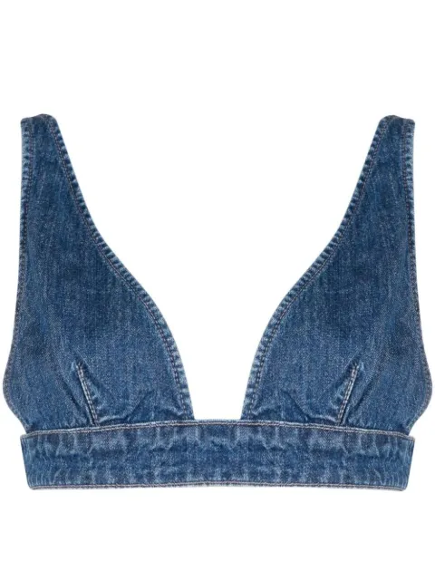 Ksubi x P.E Nation Runaway denim bralette