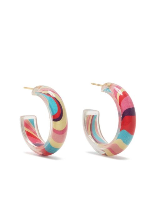 Alison Lou Small Jelly Hoop earrings