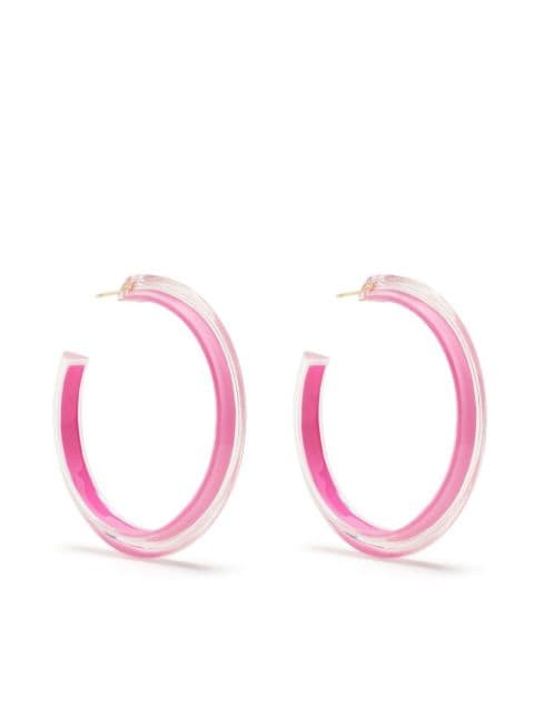 Alison Lou medium Jelly Hoop earrings