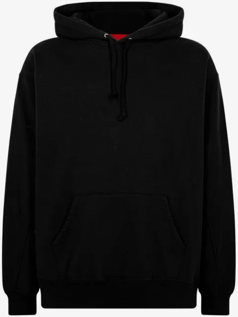 Supreme cropped panels hoodie