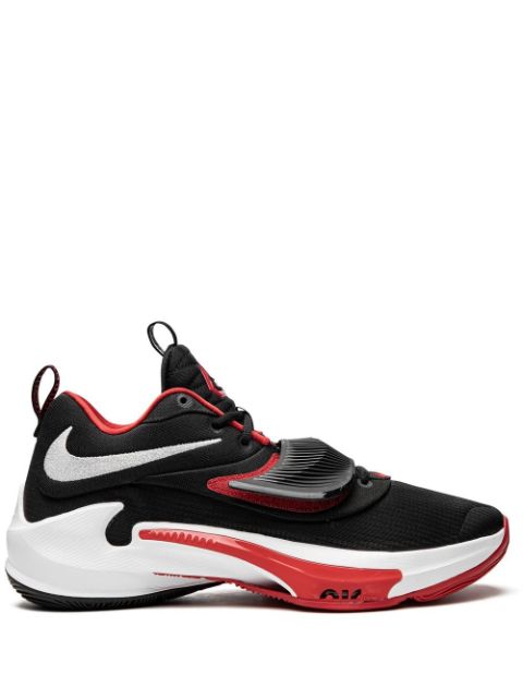 Nike Zoom Freak 3 "Black White University Red" sneakers WOMEN