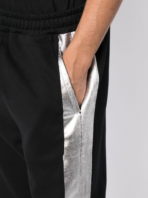 Helmut Lang metallic-detail Track Pants - Farfetch