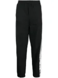 Helmut Lang metallic-detail track pants - Black